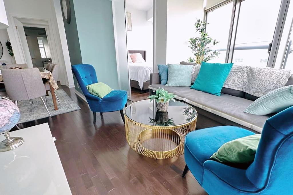 New Superior Lakeview Luxury 3-Bedroom Suite On 48 Floor トロント エクステリア 写真