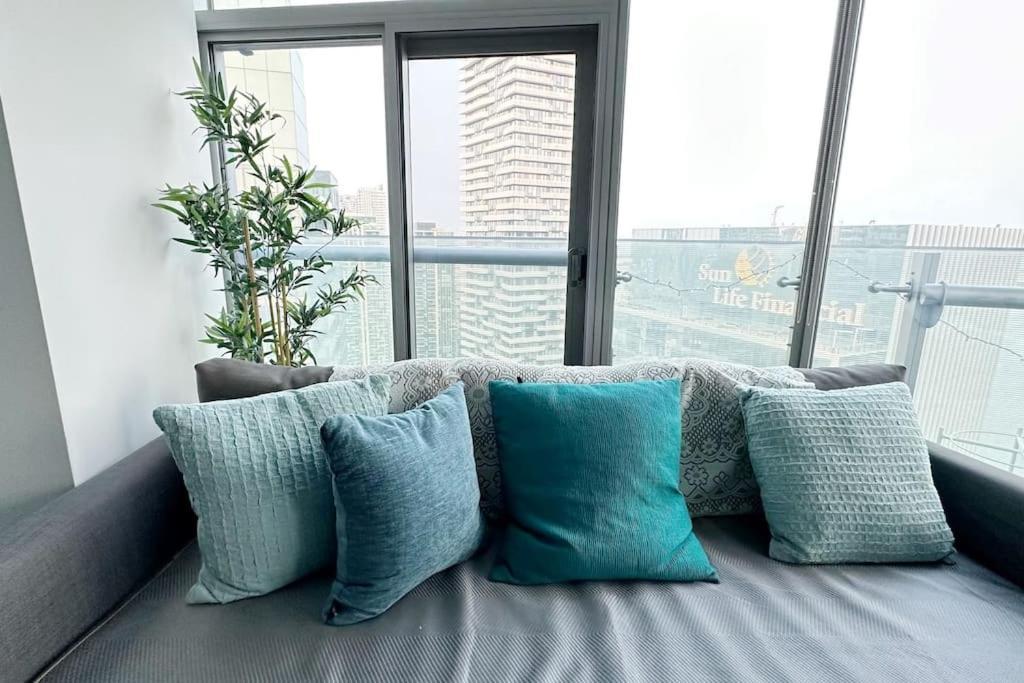 New Superior Lakeview Luxury 3-Bedroom Suite On 48 Floor トロント エクステリア 写真