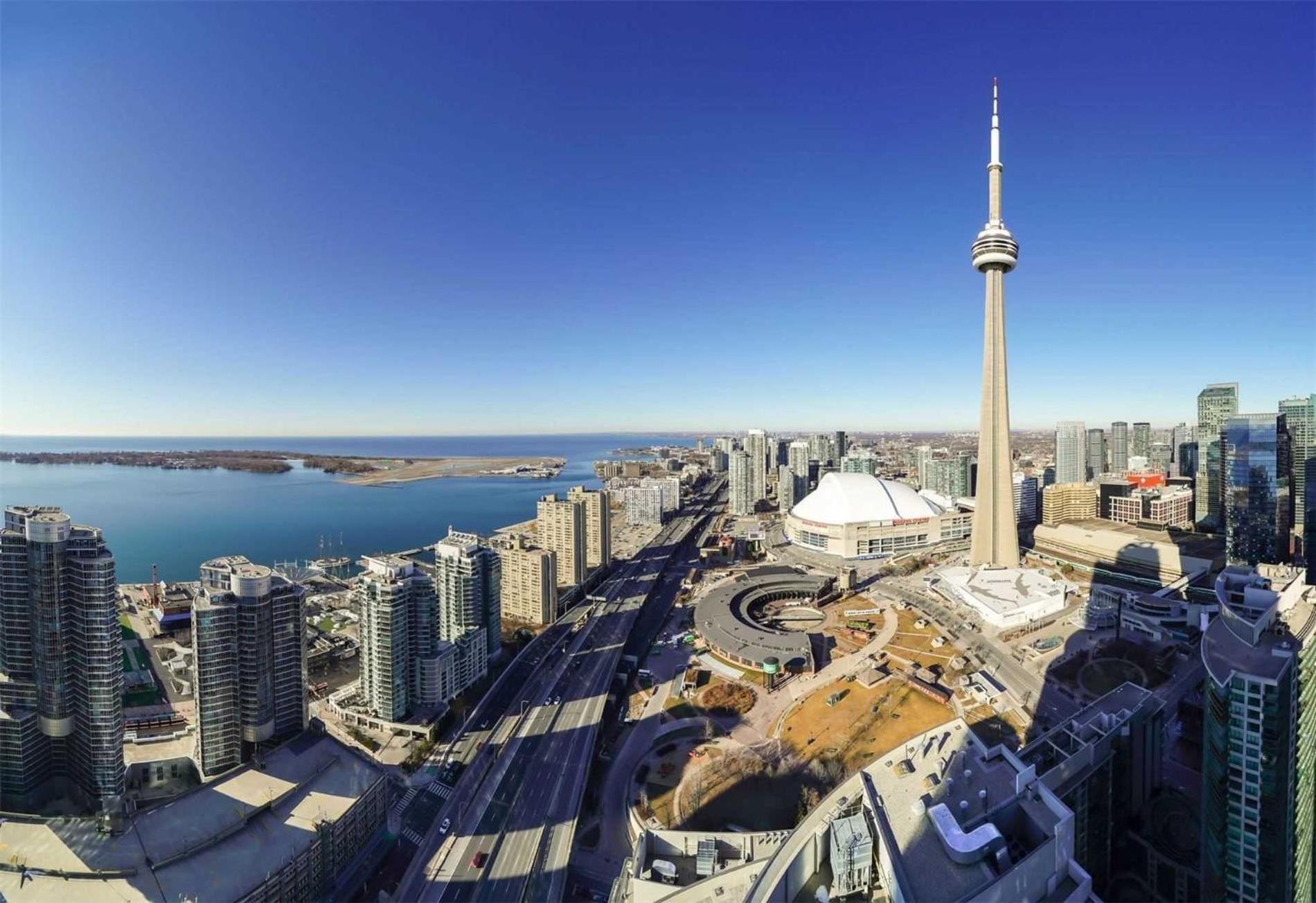 New Superior Lakeview Luxury 3-Bedroom Suite On 48 Floor トロント エクステリア 写真