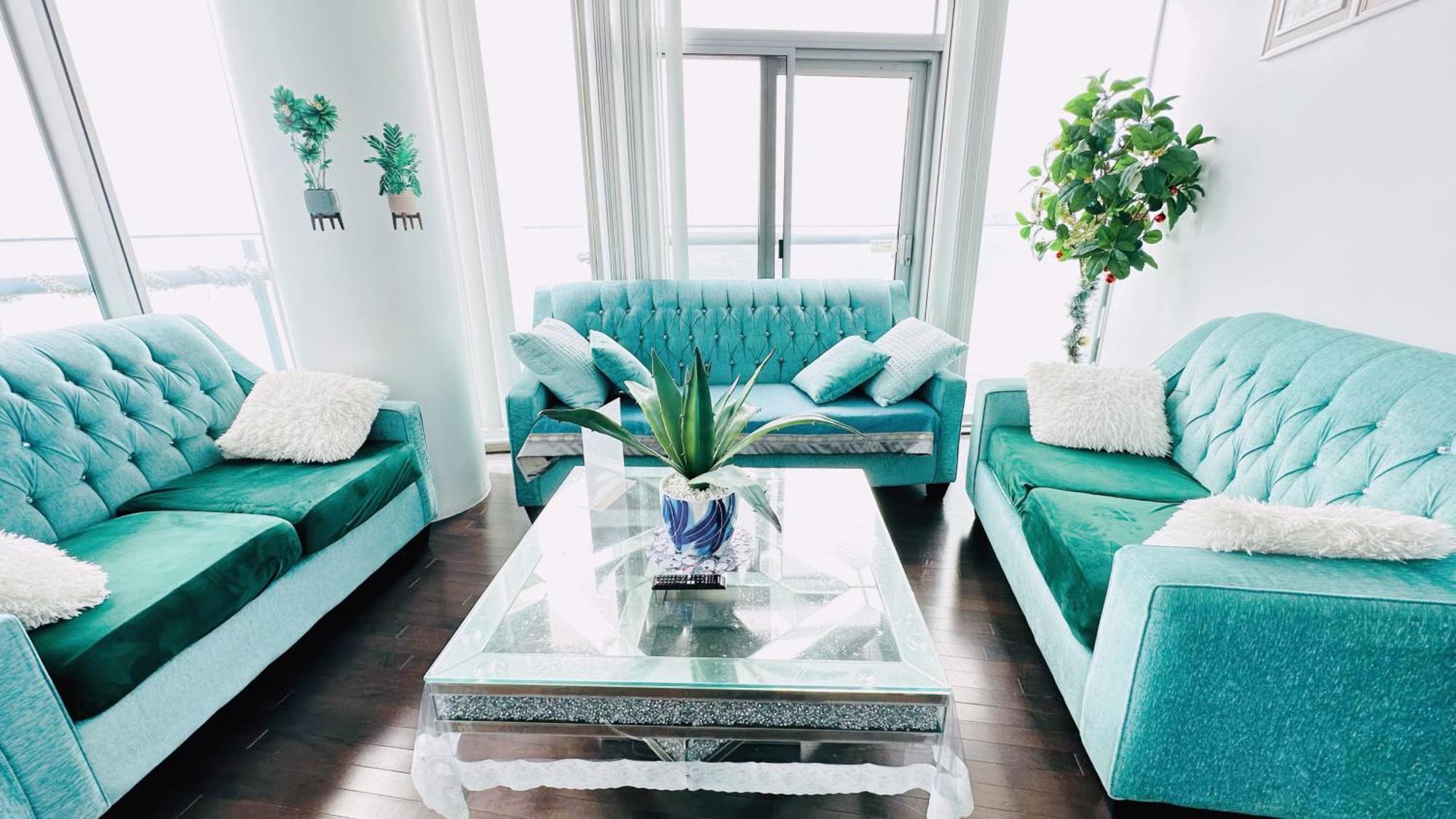 New Superior Lakeview Luxury 3-Bedroom Suite On 48 Floor トロント エクステリア 写真