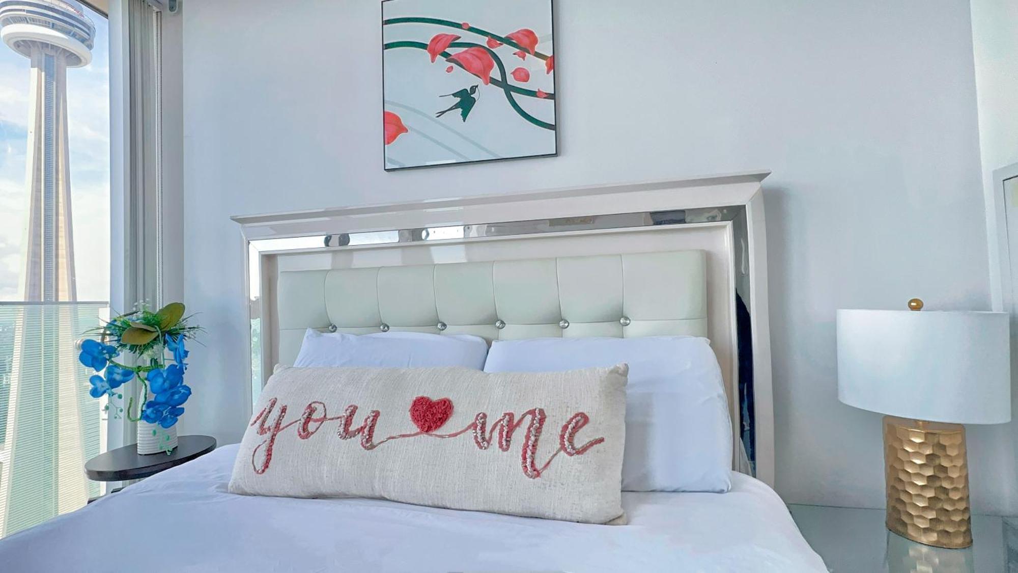 New Superior Lakeview Luxury 3-Bedroom Suite On 48 Floor トロント エクステリア 写真