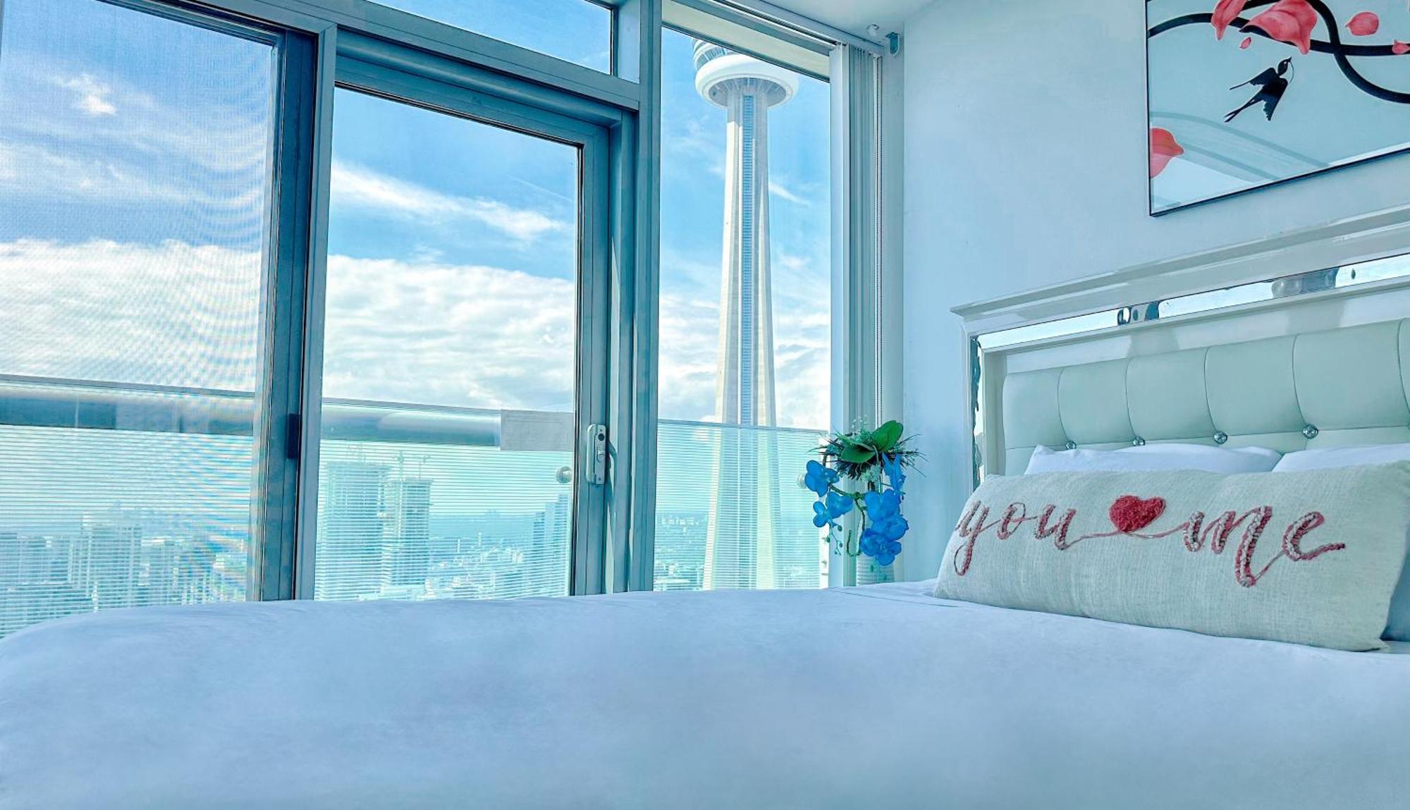 New Superior Lakeview Luxury 3-Bedroom Suite On 48 Floor トロント エクステリア 写真
